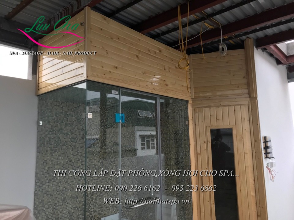 phòng xông hơi khô, xông hơi ướt tại 272 trần khát chân, hà nội.