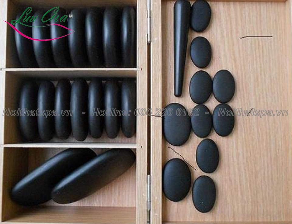 Đá Nóng Massage Bộ 18 Viên