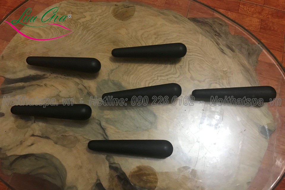 Đá massage nóng ( cây ấn huyệt)
