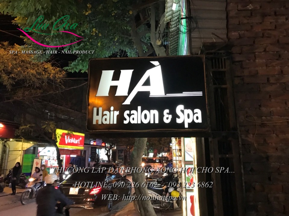 công trình phòng xông hơi khô, bồn tắm tại 178 Xuân Diệu.